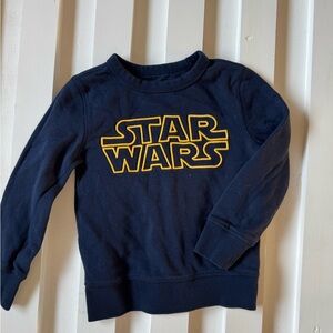 Star Wars Kids Black and Gold Sweatshirt